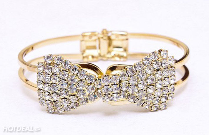 Bowknot Cuff Bangle