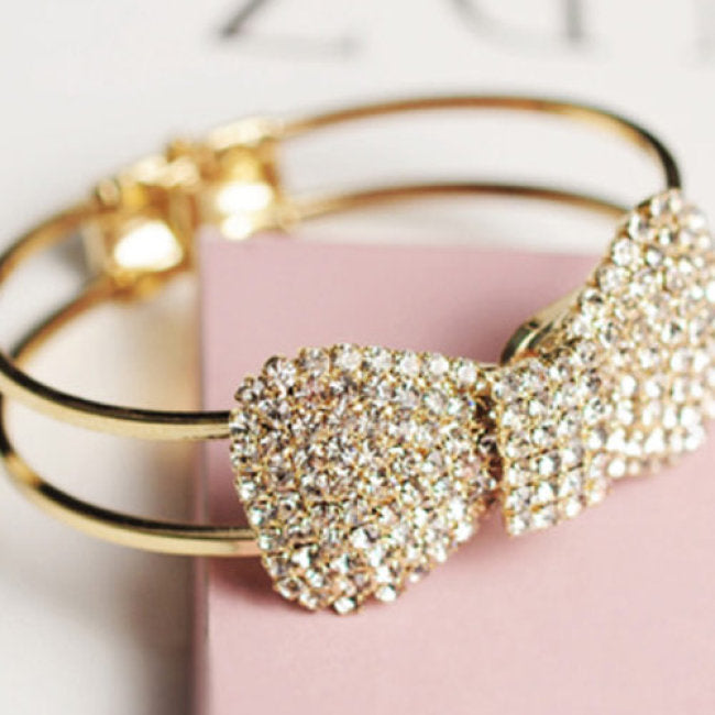 Bowknot Cuff Bangle