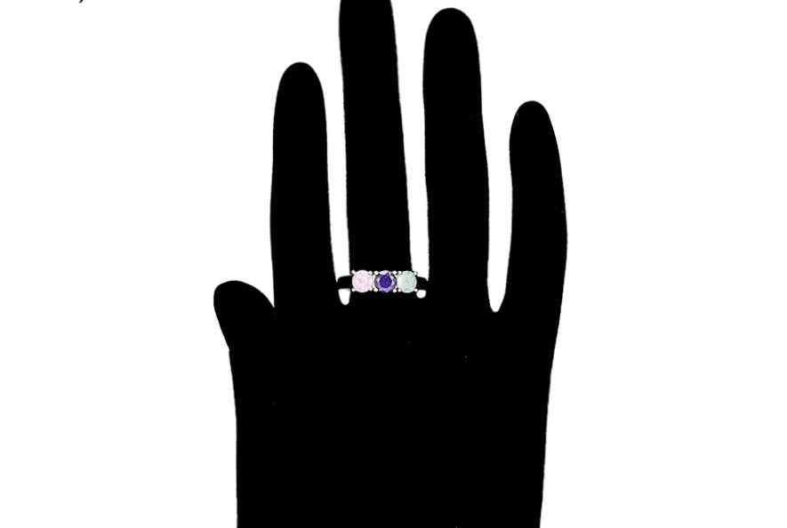 Ice Stones Ring Now $ 19.99 SALE NOW: $ 14.99