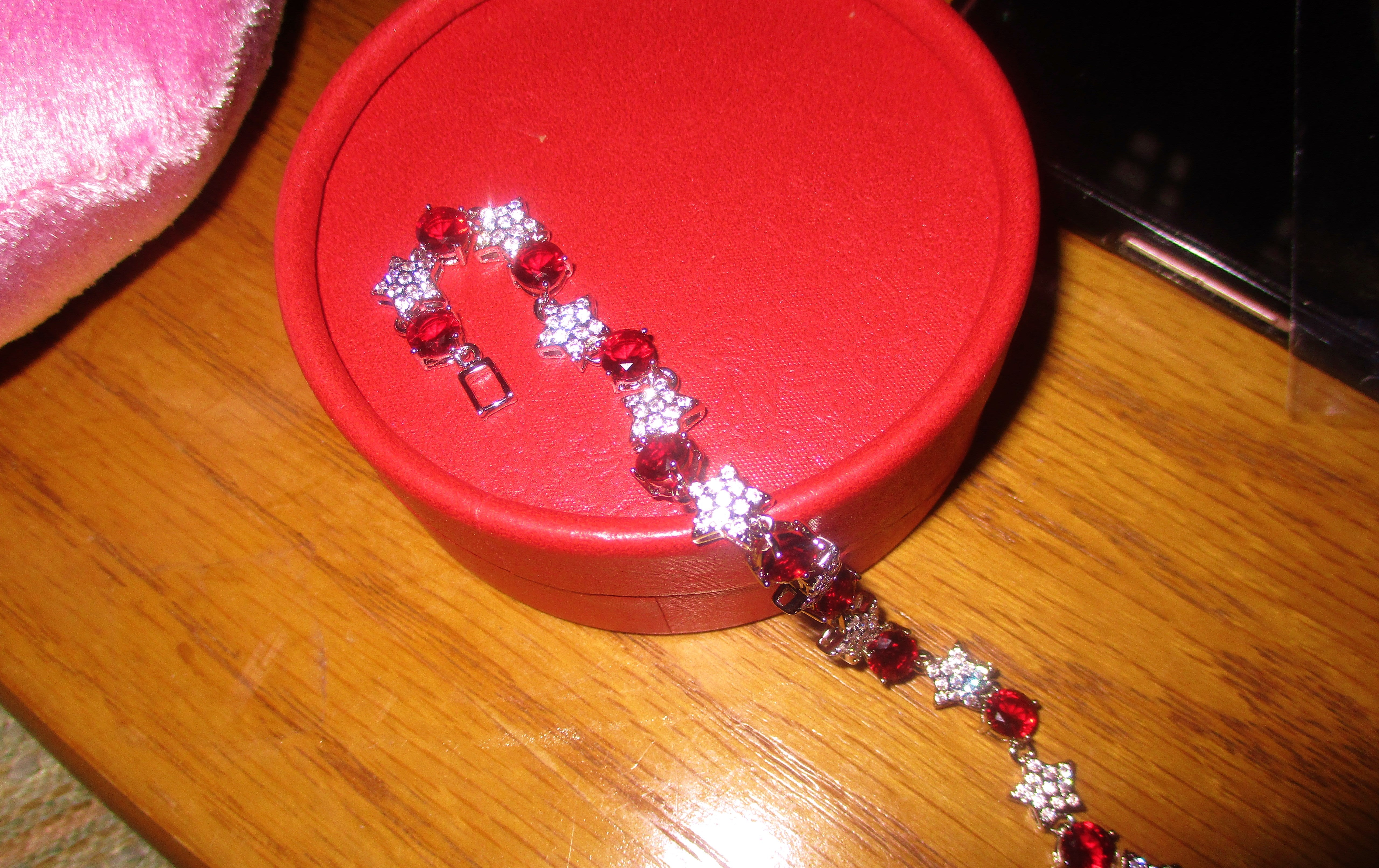 Blue White Red Bracelets $35.00