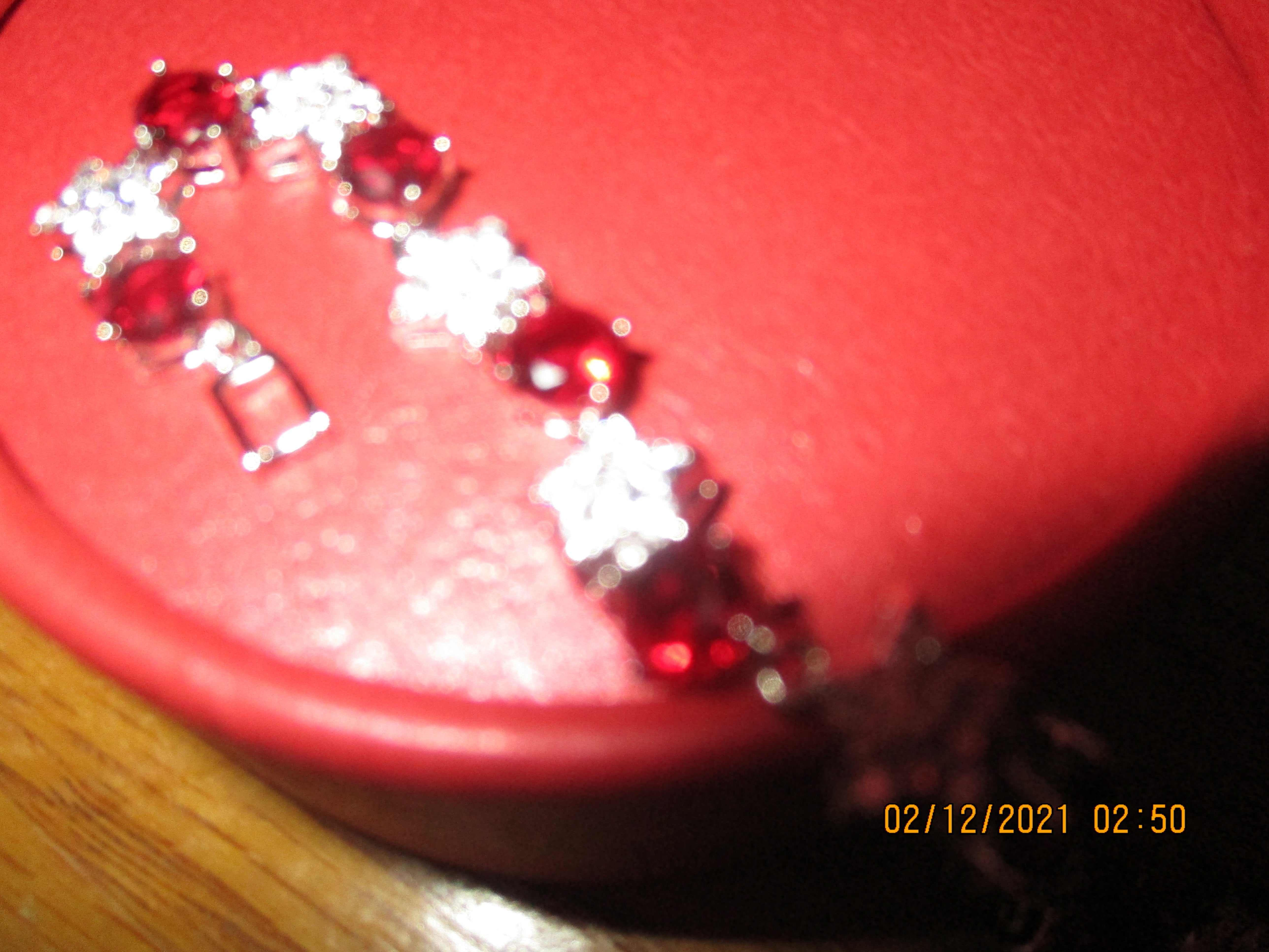 Blue White Red Bracelets $35.00