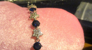 Blue White Red Bracelets $35.00