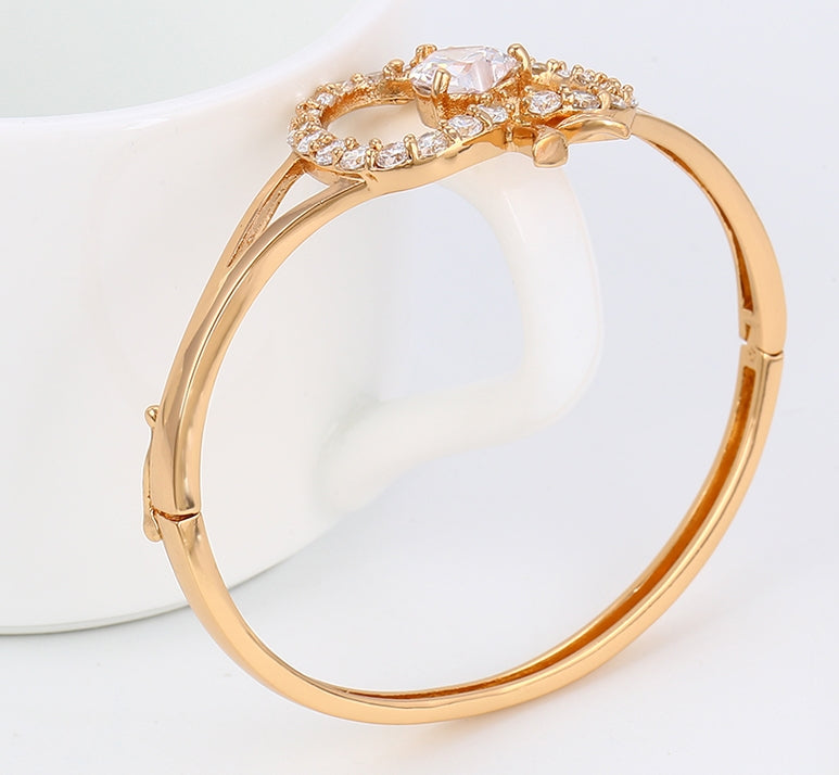 Apple Gold Bangle $ 45.00 Free Shipping
