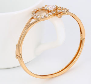 Apple Gold Bangle $ 45.00 Free Shipping