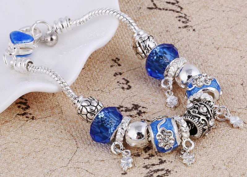 Murano Beads  Bracelets     SALE NOW:  $ 24.00