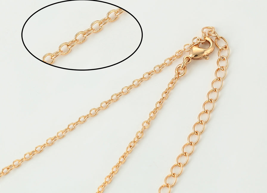 Double Cross Necklace