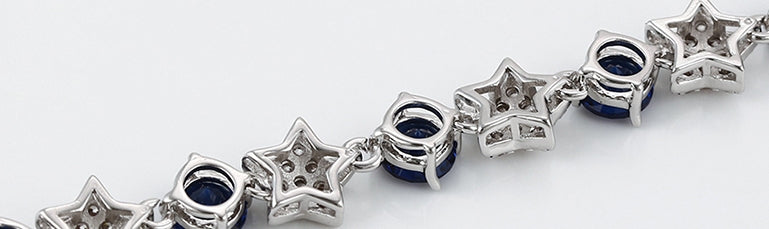 Blue White Red Bracelets $35.00