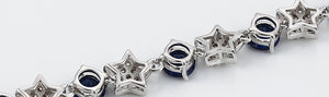 Blue White Red Bracelets $35.00