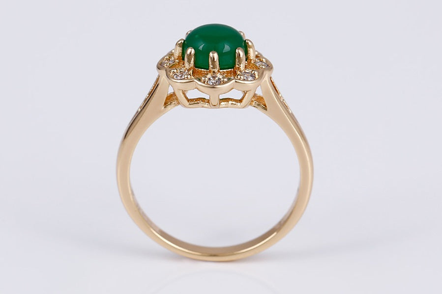 Jade Stone Ring                                 SALE:  $ 22.99          Free Shipping!
