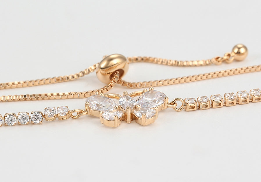Butterfly Gold Bracelet Free Shipping!