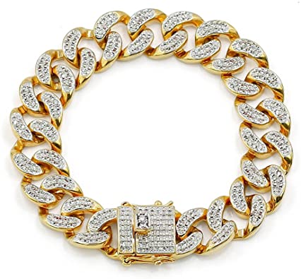 CUBAN ICE BRACELET $$33.99/FREE SHIPPING