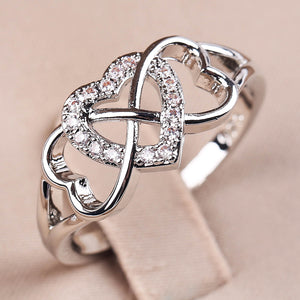 Infinity Heart Ring $19.99/    On Sale NOW:  $13.99