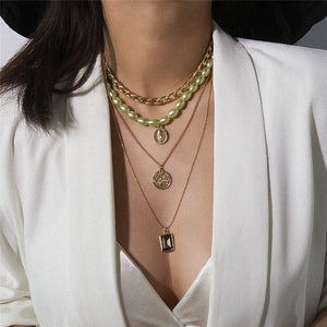 Oval Pearl Necklace SALE NOW:  $20.00
