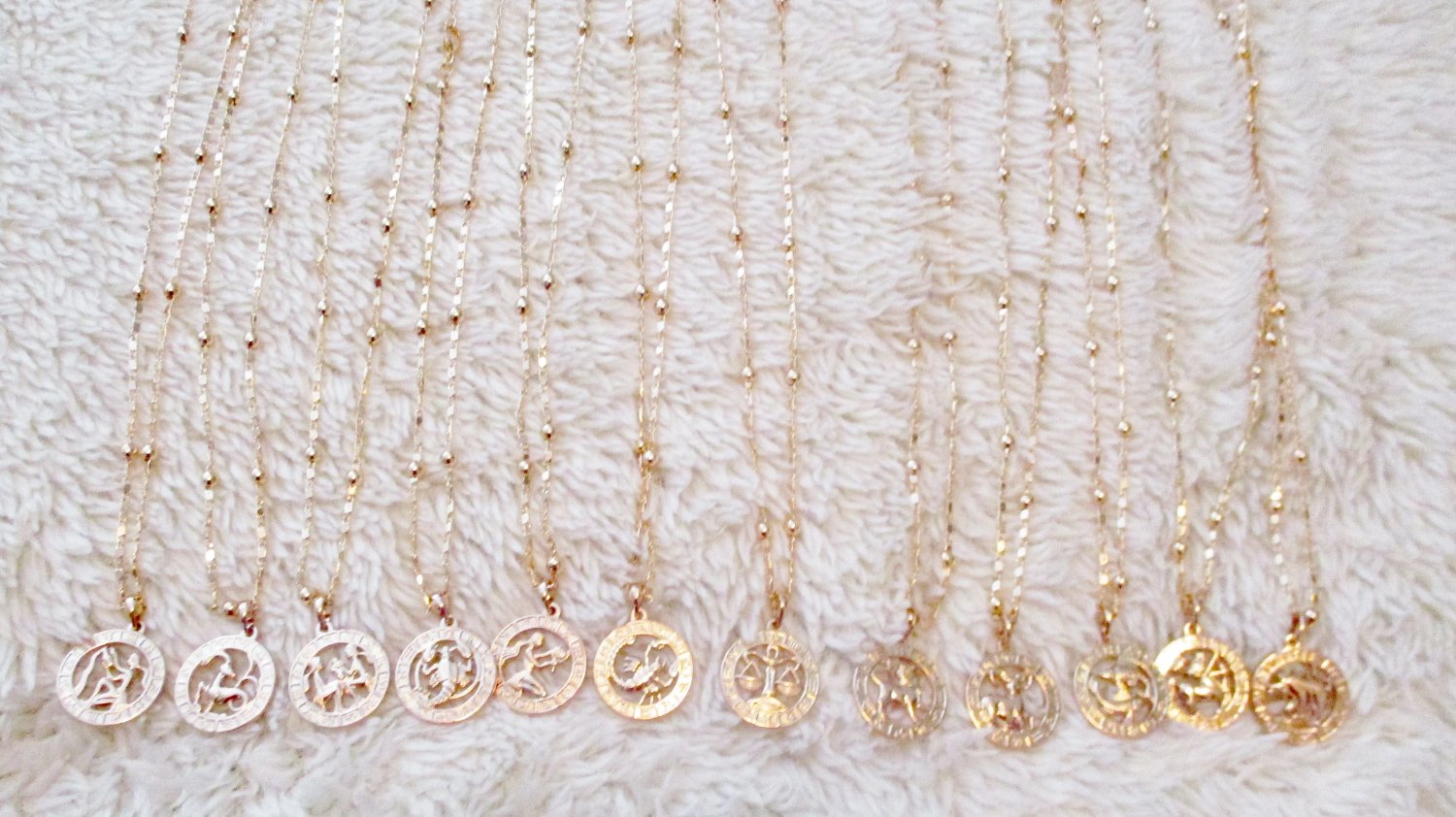 Zodiac Necklace SALE From: $$$ to  $22.99