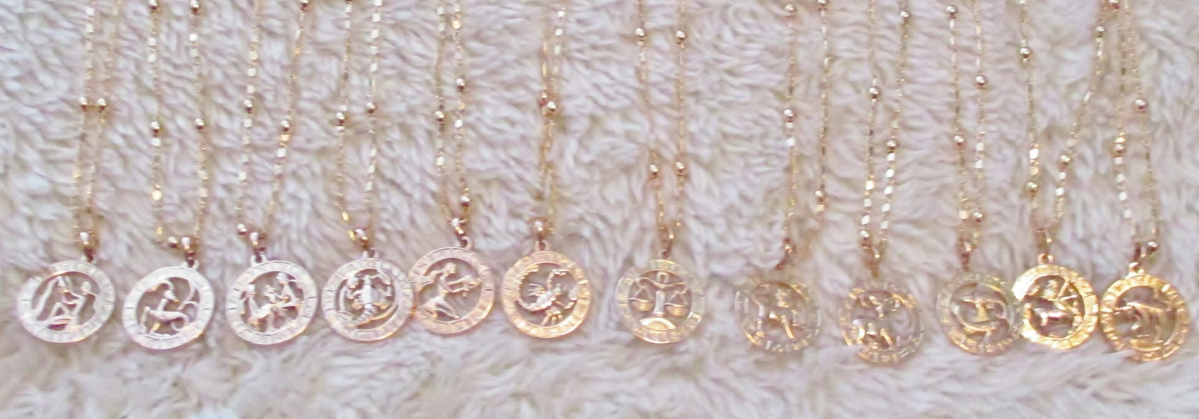 Zodiac Necklace SALE From: $$$ to  $22.99